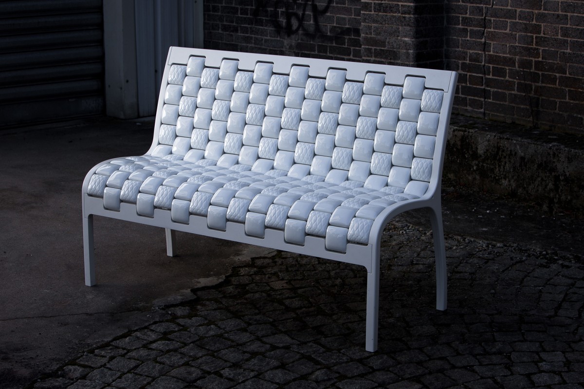 Onda Urbacer Collection, bench - Photograph by Yann Monel